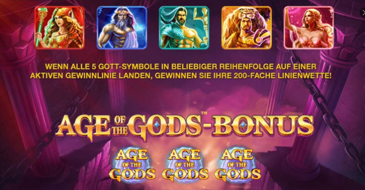 Age of Gods Bonus Feature