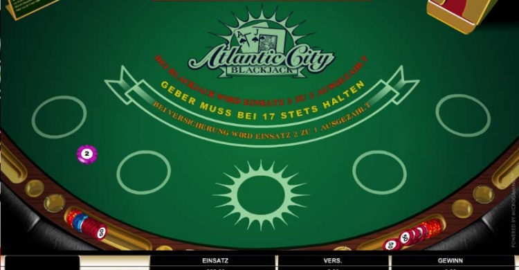 Atlantic City Blackjack Vorschau