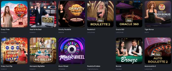 Bet and Play Live Casino