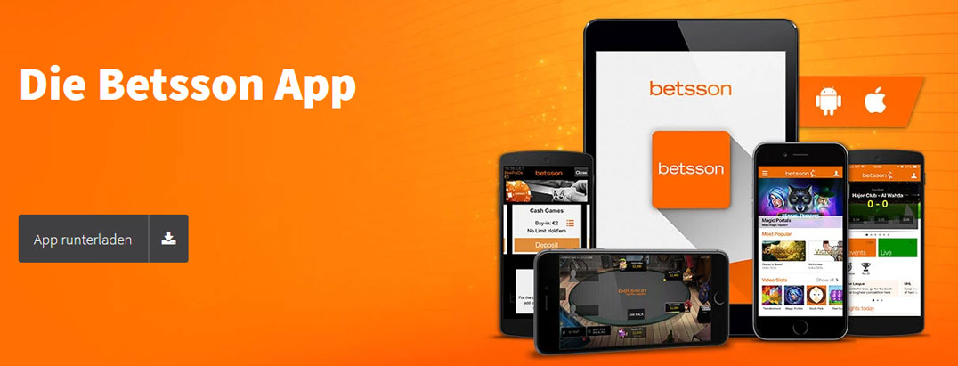 Betsson Mobile Apps