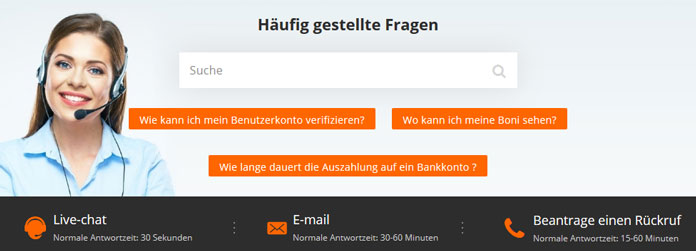 betsson Support Vorschau