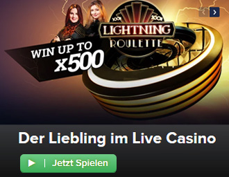 CasinoEuro Lightning Roulette Banner