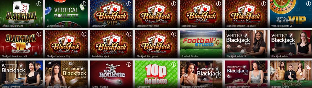 Magic Red casino games