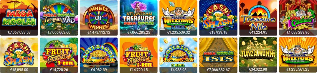 Ruby Fortune Jackpot Spiele