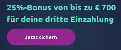 Spinaway Bonus dritte Einzahlung