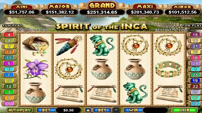 Spirit of the Inca Slot