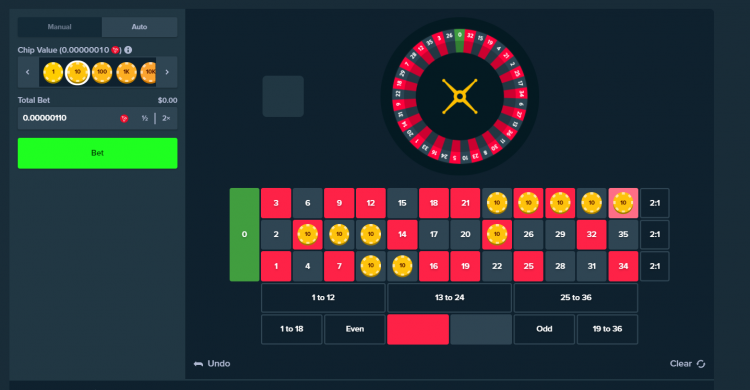 stake roulette bet