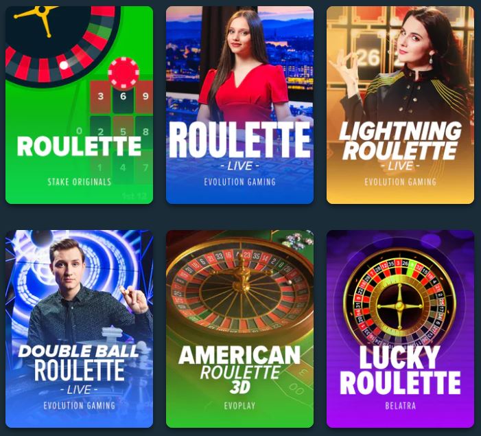 stake roulette games