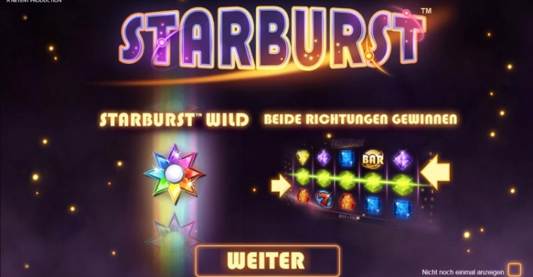 Starburst Besonderheit