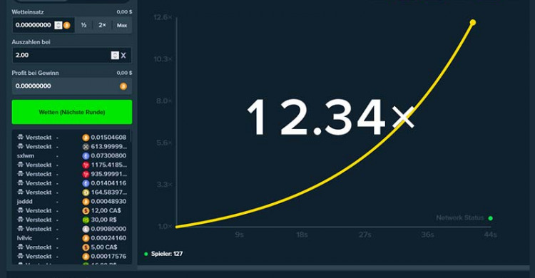Vorschau Krypto Spiel Crash