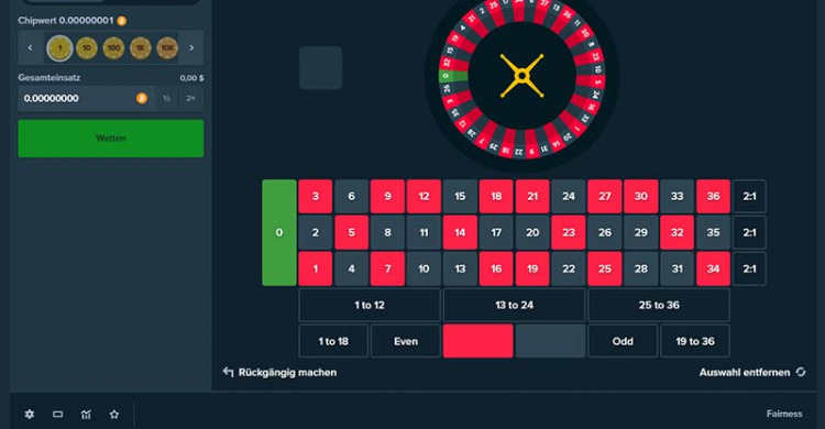 Vorschau Krypto Spiel Roulette