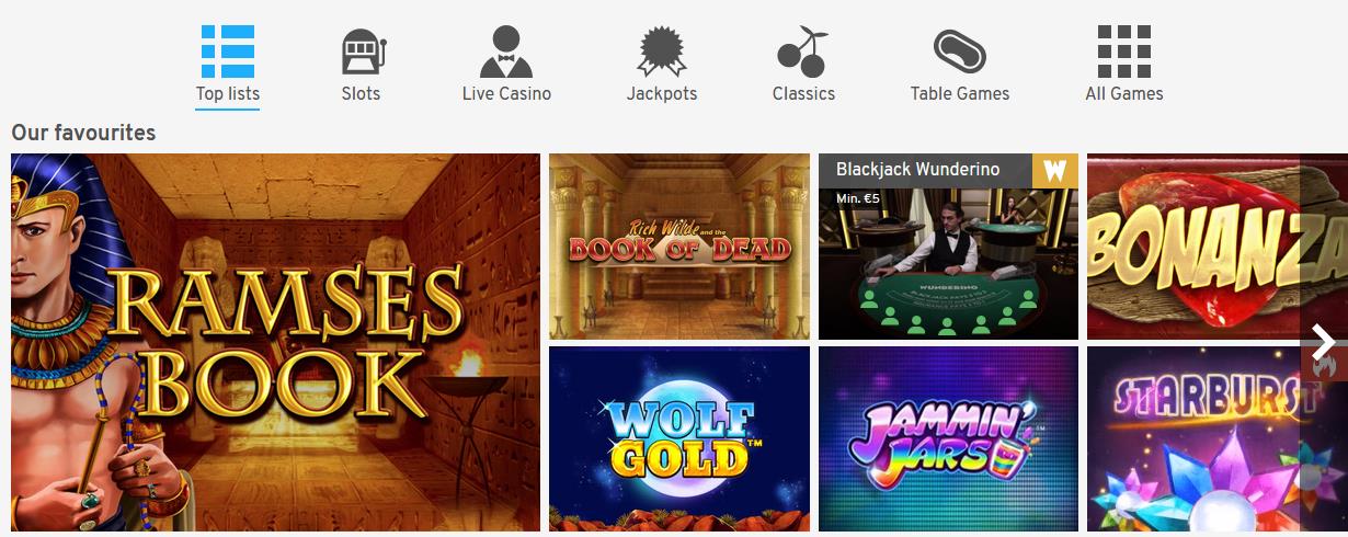 5 Wege zu Ihrem casino wunderino online durchzudringen
